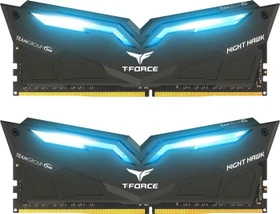 TeamGroup T-Force Night Hawk blau UDIMM 32GB Kit, DDR4-3000, CL16-18-18-38