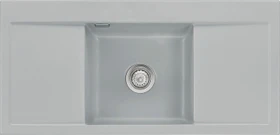 systemceram Mera Middle F Einbau Becken rechts titan