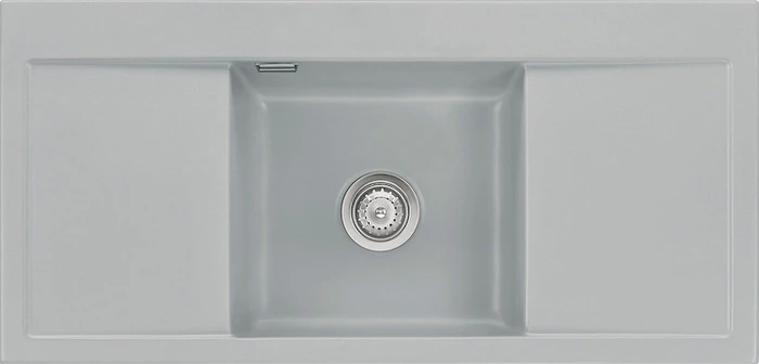 systemceram Mera Middle F Einbau Becken rechts titan