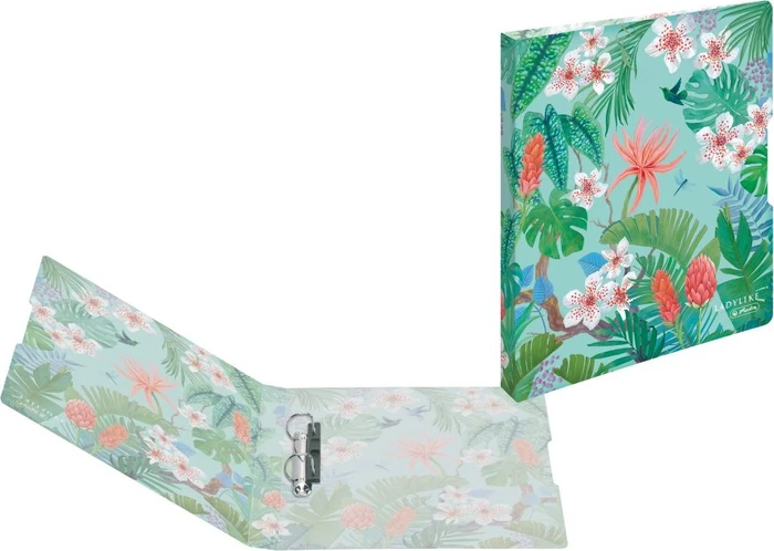 Herlitz easy orga to go Ringbuch 2-Ring, 25mm, A4, Ladylike Jungle