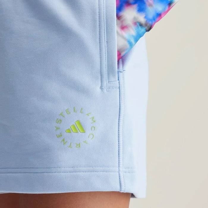 adidas by Stella McCartney TrueCasuals Terry Shorts glow blue (Damen)