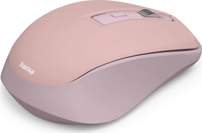 Hama WM-450 Silent Wireless Multi-Device Mouse rosa/pink, USB/Bluetooth