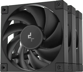 DeepCool FD12, schwarz, 120mm, 3er-Pack