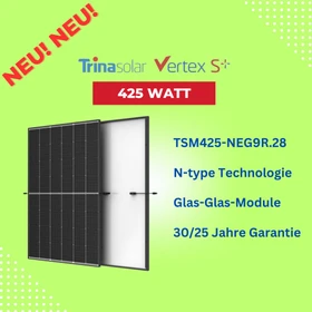 Trina Solar Vertex S+ TSM-425NEG9R.28, 425Wp, 10 Stück, 4.25kWp