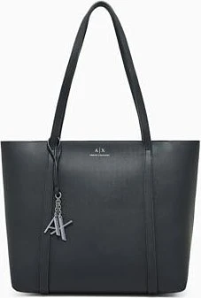 Armani Exchange Granataeffekt Shopper schwarz