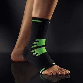 Bort Medical ActiveColor Sport Knöchelbandage Größe XXL schwarz/grün, 1 Stück