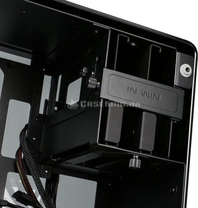 In Win 901 schwarz, Glasfenster, Mini-ITX