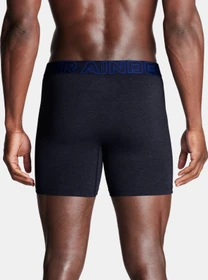 Under Armour Performance Cotton Boxerjock 3er Boxer Briefs midnight navy/steel full heather (Herren)