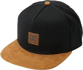 DC Brackers Snapback Kappe schwarz