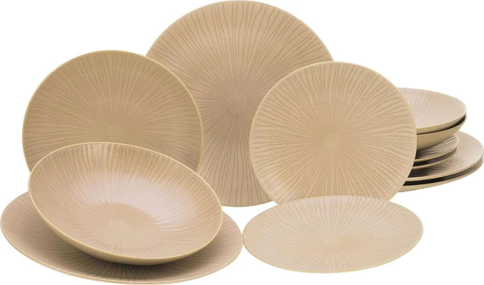 CreaTable Vesuvio Kombiservice sand, 12-tlg. (23920)