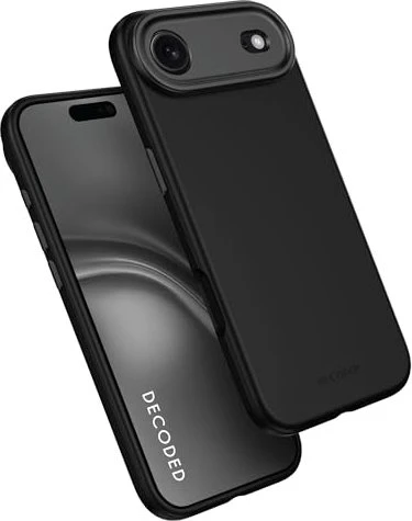 Decoded AntiMicrobial Silicone Back Cover für Apple iPhone Air phantom black