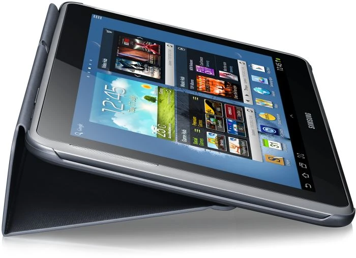Samsung Schutzhülle für Galaxy Note 10.1 Flip-Style grau