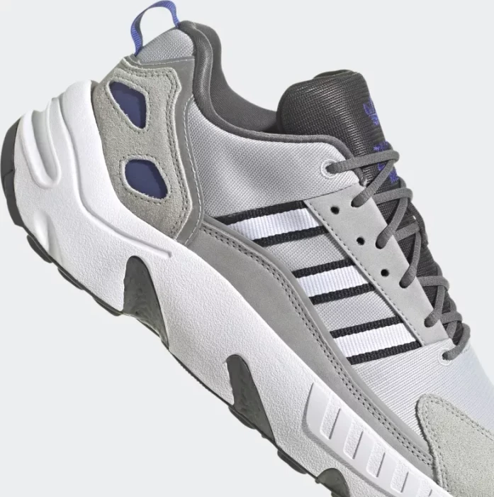 adidas ZX 22 Boost grey two/cloud white/semi lucid blue (Herren)