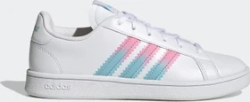 adidas Grand Court Base Beyond cloud white/bliss pink/bliss blue (Damen)