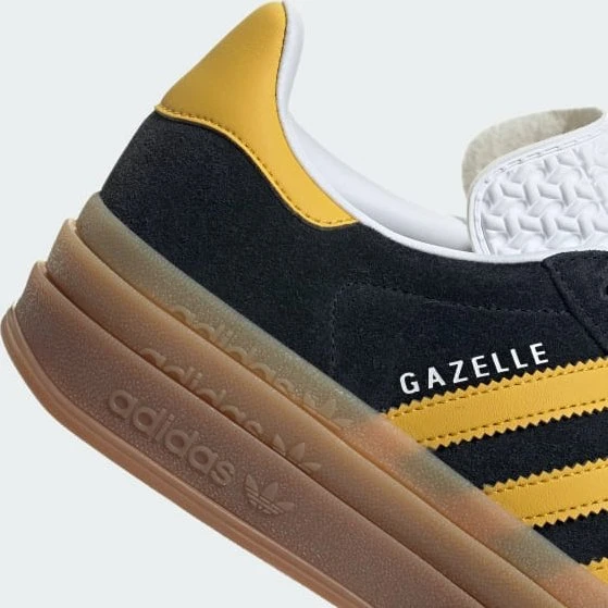 adidas Gazelle Bold core black/bold gold/cloud white (Damen)