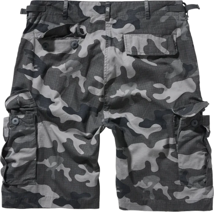 Brandit BDU Ripstop Shorts Hose grey camo (Herren)