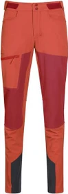 Bergans Cecilie Mountain Softshell Hose lang energy red/red leaf (Damen)