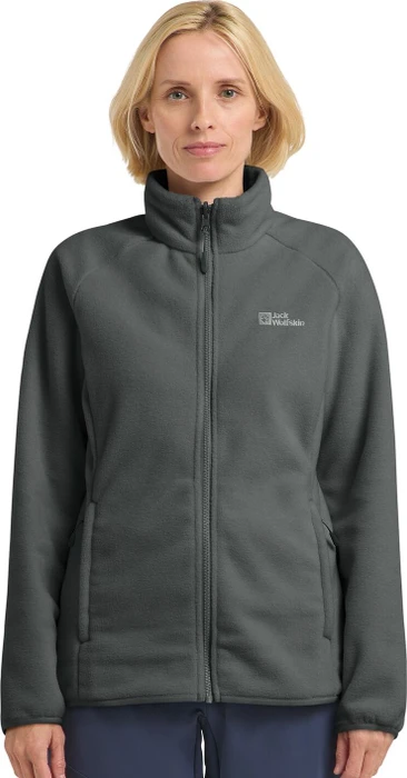 Jack Wolfskin Moonrise Full-Zip Fleece Funktionsjacke slate green (Damen)