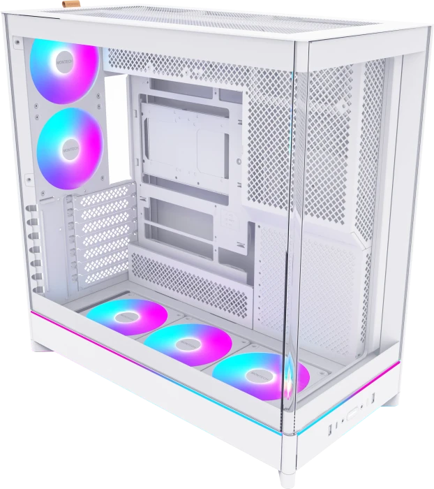 Montech HS02 Pro White, Glasfenster
