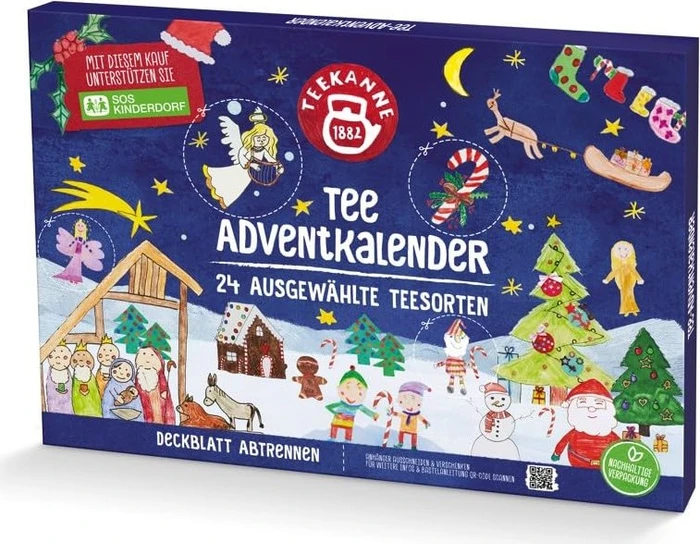 Spannende Adventskalender Von Teekanne Fotos