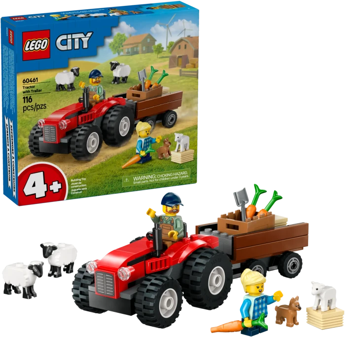 LEGO City - Traktor mit Anhänger