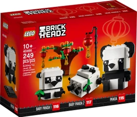 LEGO BrickHeadz - Pandas fürs chinesische Neujahrsfest