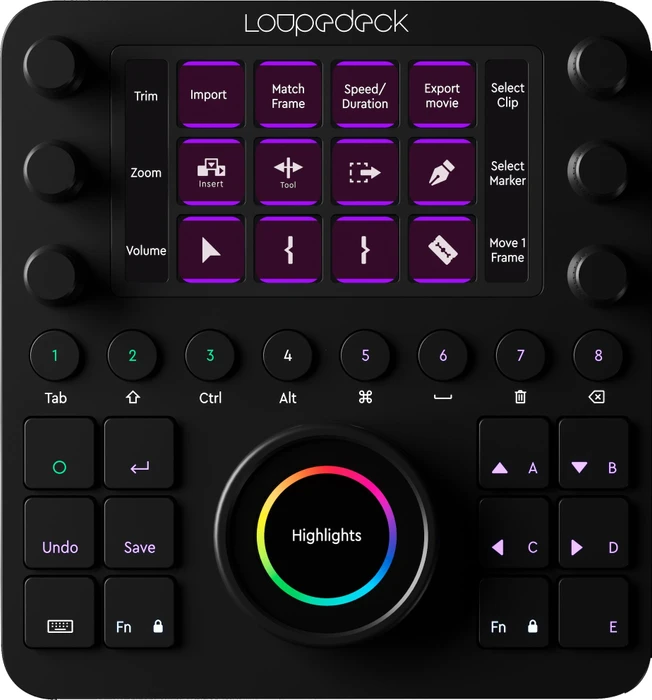 Loupedeck Loupedeck CT, schwarz, USB-C