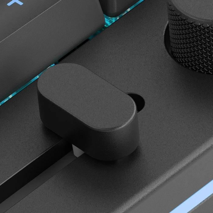 Glorious GMMK Wireless Numpad, schwarz, Glorious Fox Linear, hot-swap, USB-A/Bluetooth