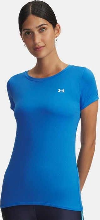 Under Armour HeatGear Armour Funktionsshirt kurzarm blue atlantis/white (Damen)