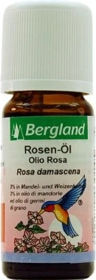 Bergland Pharma Rose 3% in Mandelöl Duftöl, 10ml