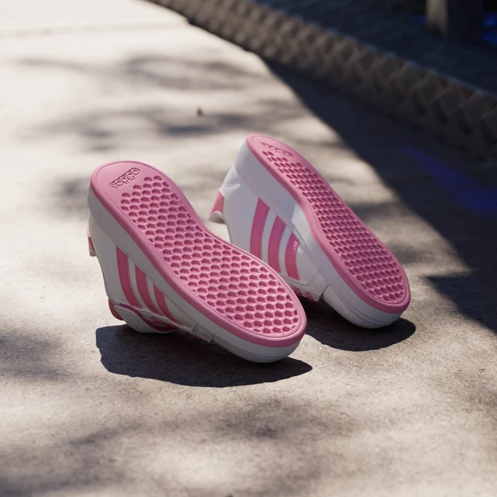 adidas Grand Court 2.0 cloud white/bliss pink/core black (Junior)