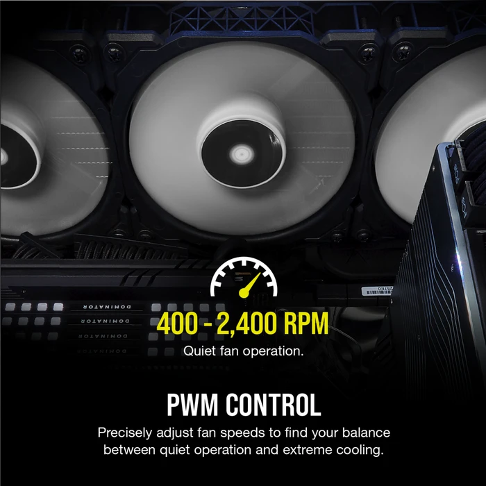 Corsair ML Series ML120 Premium Magnetic Levitation Fan, 120mm