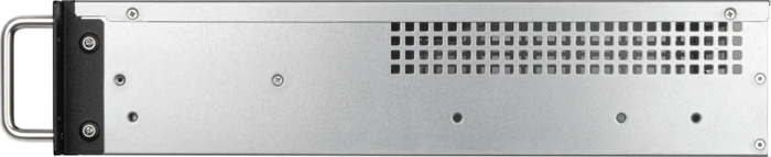 SilverStone RM23-502-MINI, Rackmount Storage, schwarz/grau, 2HE, ATX