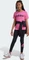 adidas Essentials Linear Logo Cotton Slim Fit T-Shirt kurzarm pulse magenta/black (Junior) Vorschaubild