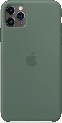 Apple Silikon Case für iPhone 11 Pro Max piniengrün
