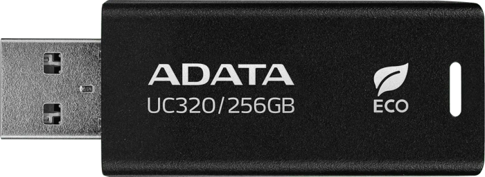 ADATA UC320 256GB schwarz, USB-A, USB 3.2 Gen 1×1