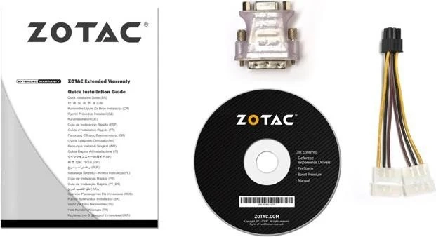 Zotac GeForce GTX 950 AMP!, 2GB GDDR5, 2x DVI, HDMI, DP