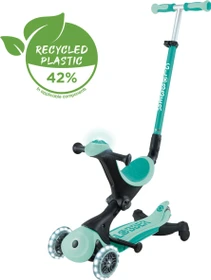 Globber Go Up Deluxe Lights 360° Kickboard mint