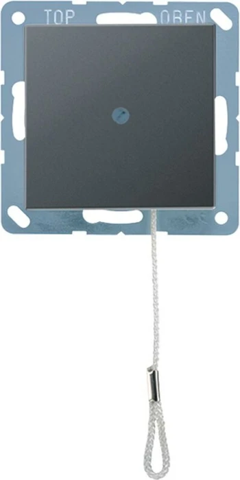 Jung Serie A Zug-Wechselschalter 10AX 250V, anthrazit