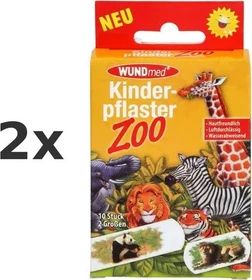 WUNDmed Zoo, 1.9 x 6.3cm, 10 Stück