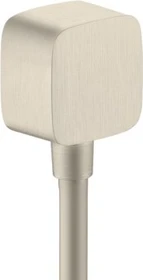Hansgrohe Axor ShowerSolutions Wandanschluss softsquare brushed nickel
