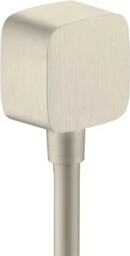 Hansgrohe Axor ShowerSolutions Wandanschluss softsquare brushed nickel