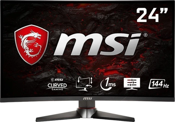 MSI Optix MAG24C, 3 Jahre Garantie, 23.6"
