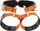 Petzl Aven Hüftgurt orange/schwarz (C013AA00/C013AA01)