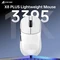 Attack Shark X8 Plus Tri-mode Wireless Gaming Mouse, weiß, inkl. Grip Tape, USB/Bluetooth Vorschaubild