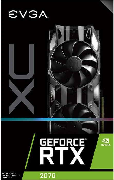 EVGA GeForce RTX 2070 XC Gaming, 8GB GDDR6, HDMI, USB-C, 3x DP