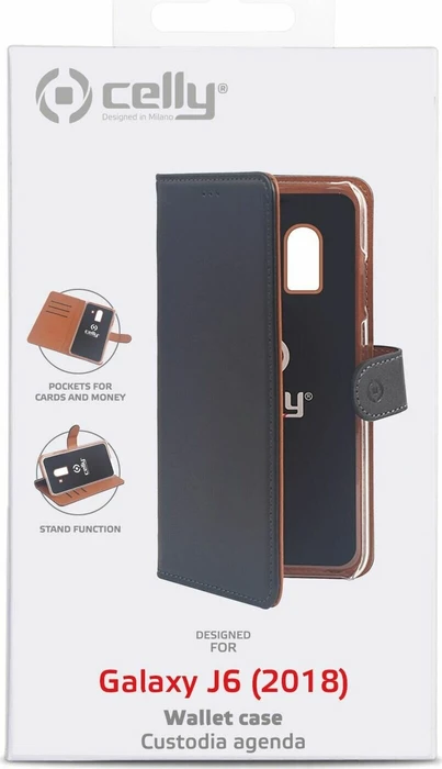 Celly Wally für Samsung Galaxy J6 (2018) schwarz