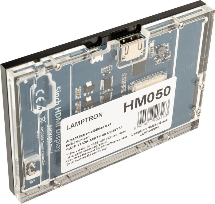 Lamptron HM050 Hardware Monitor, 5"