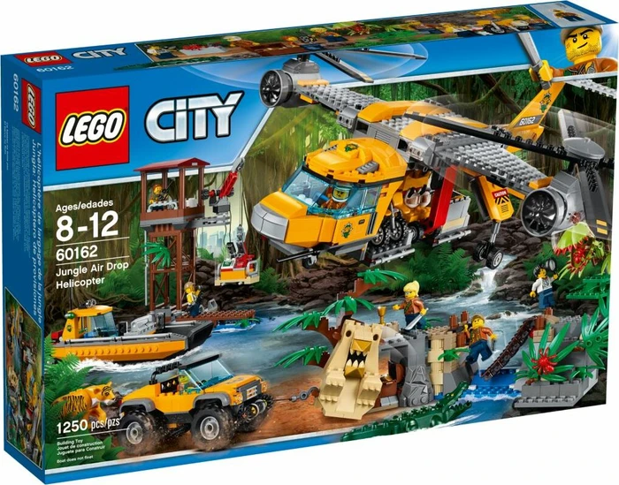LEGO City Dschungelforscher - Dschungel-Versorgungshubschrauber