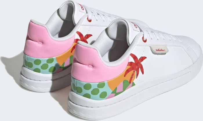 adidas Court Silk cloud white/lush red/pink glow (Damen)